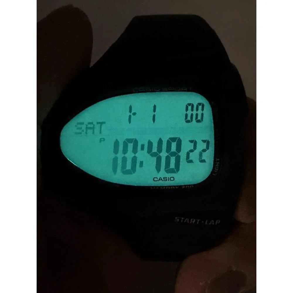 Casio CHR-100 Sport Phys New Battery Mens Watch Blue Black 46MM 7.5